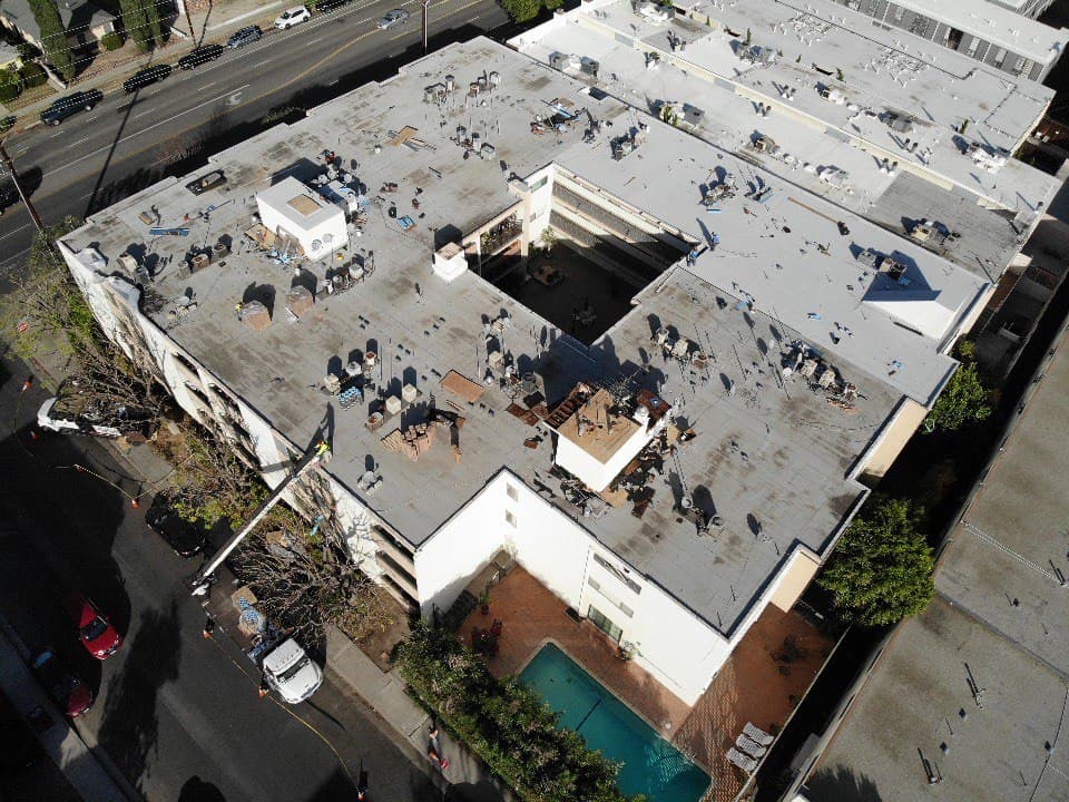 Commercial Roof Replacement in Los Angeles